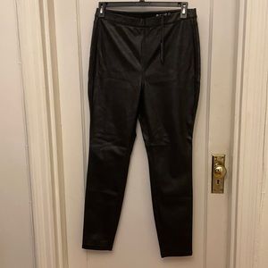 NWT BLANKNYC faux leather black pants size 32/12